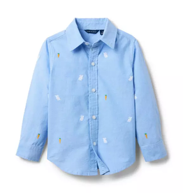 Janie and Jack OXFORD AOE TOP
