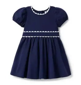 Janie and Jack Navy Point Dress