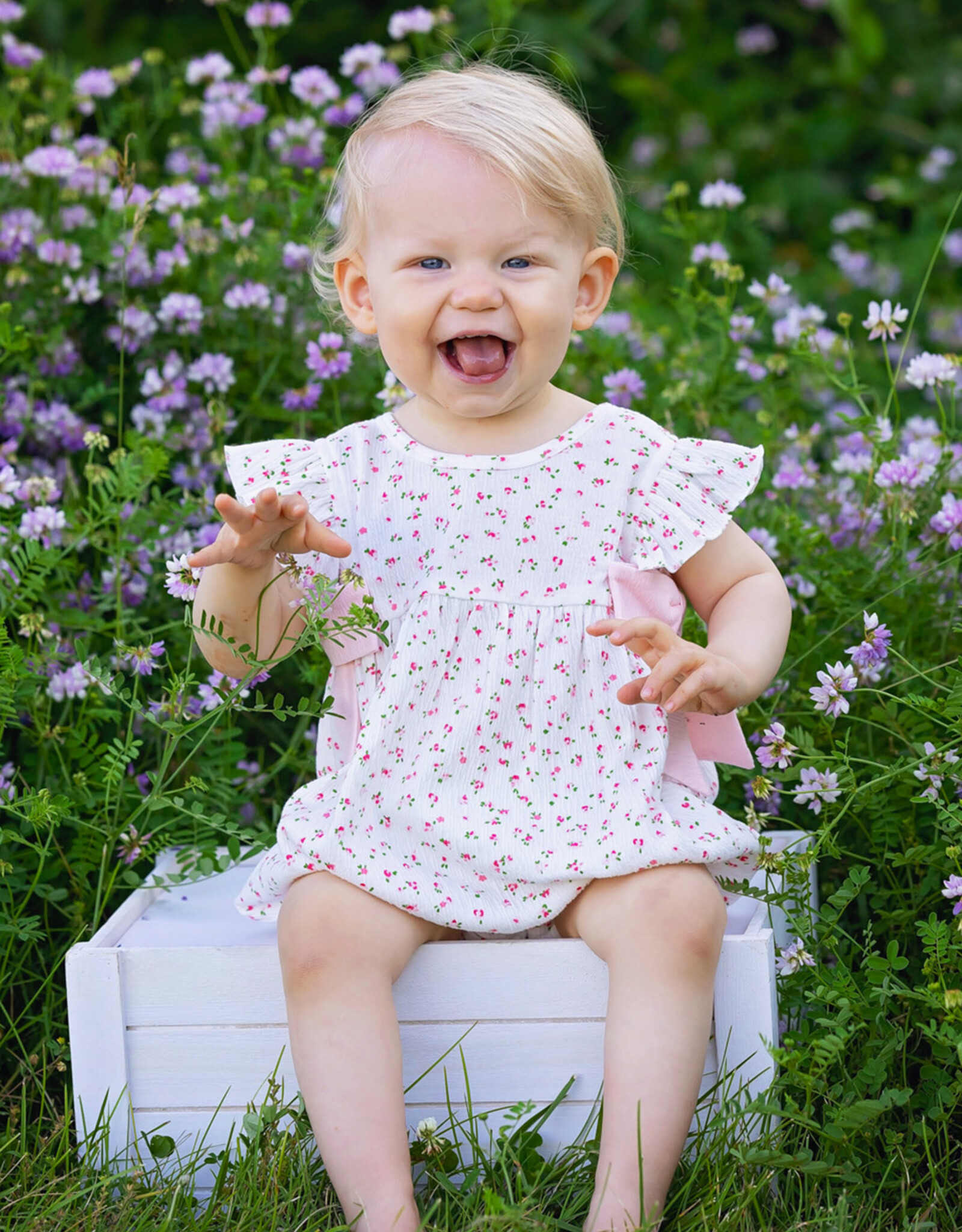 Mabel & Honey Picnic Perfect Romper