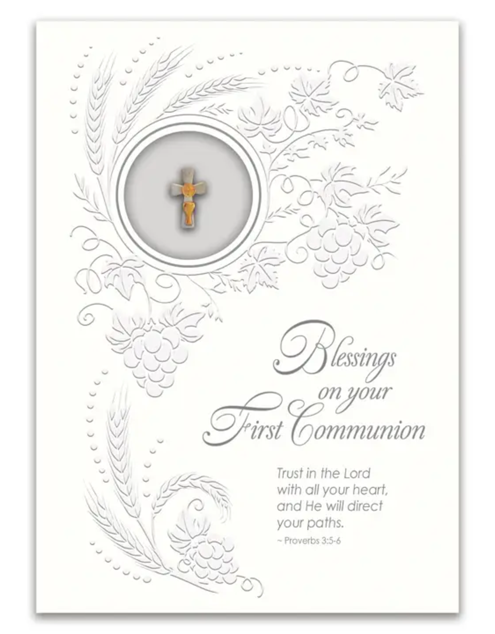 Abbey &CA Communion Card & Pin