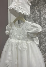 Maci's Design Ivory Beaded Top Gown