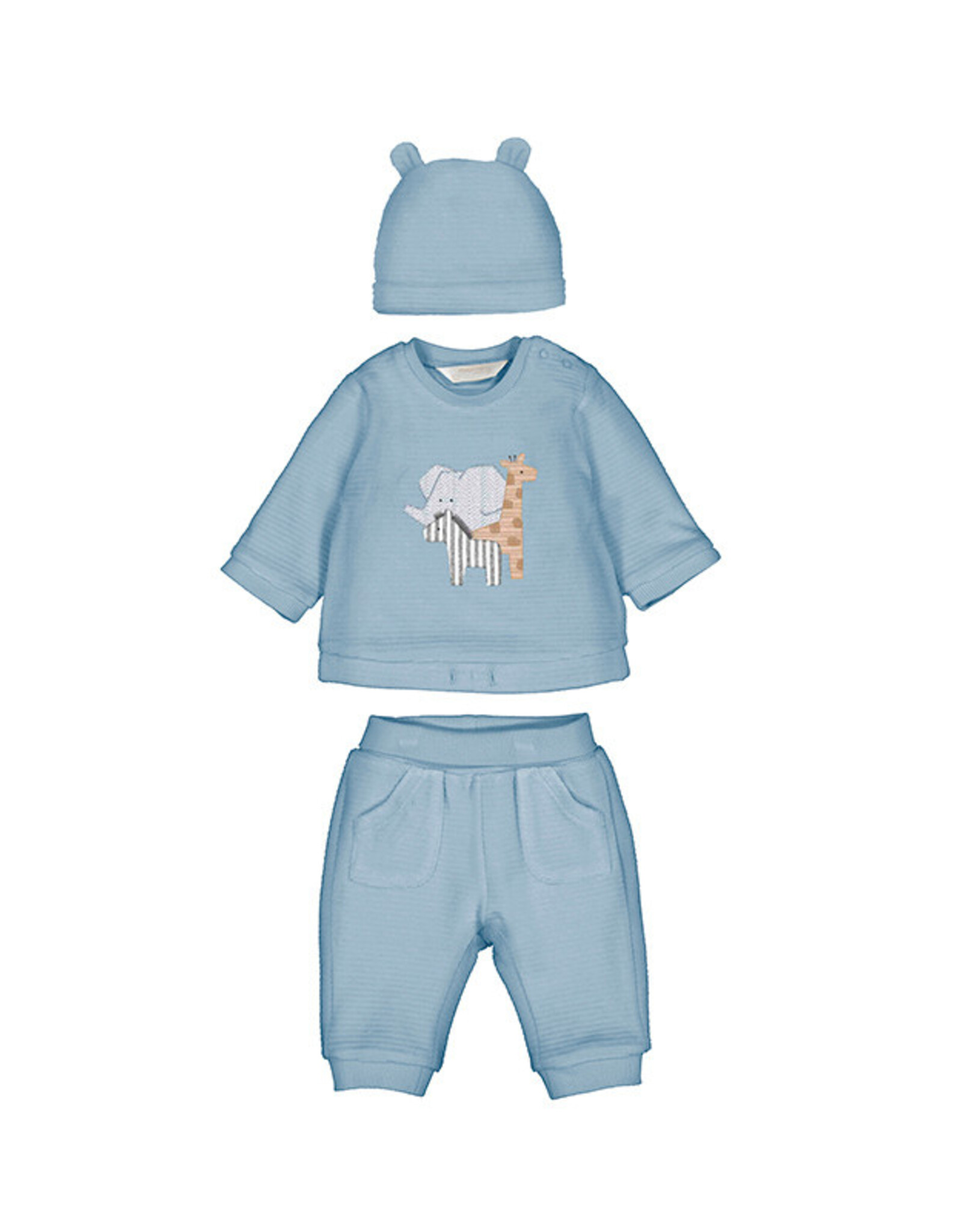 Blue Corduroy Set w/Hat
