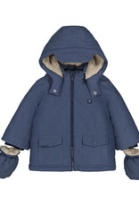 Blue Parka Coat Tod