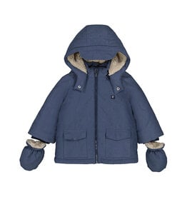 Blue Parka Coat Tod