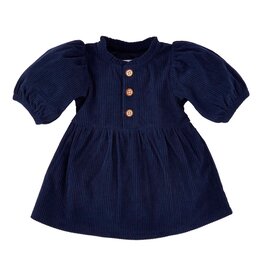 Navy Corduroy Dress