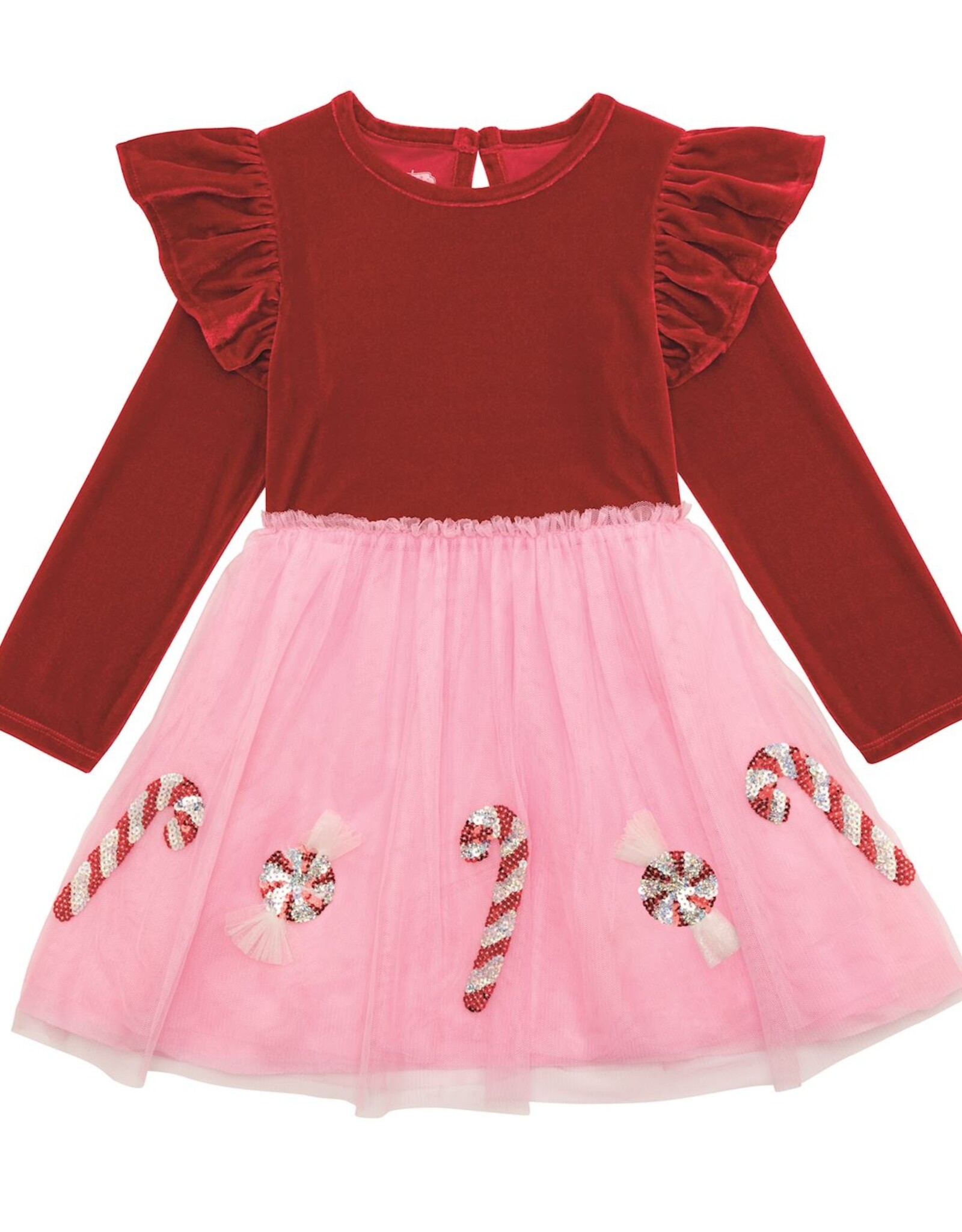 Candy Cane Tutu Dress 12-18m