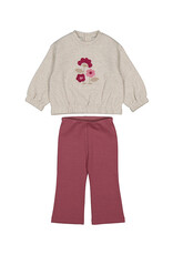 Flower Sweatshirt w/Legging Tod