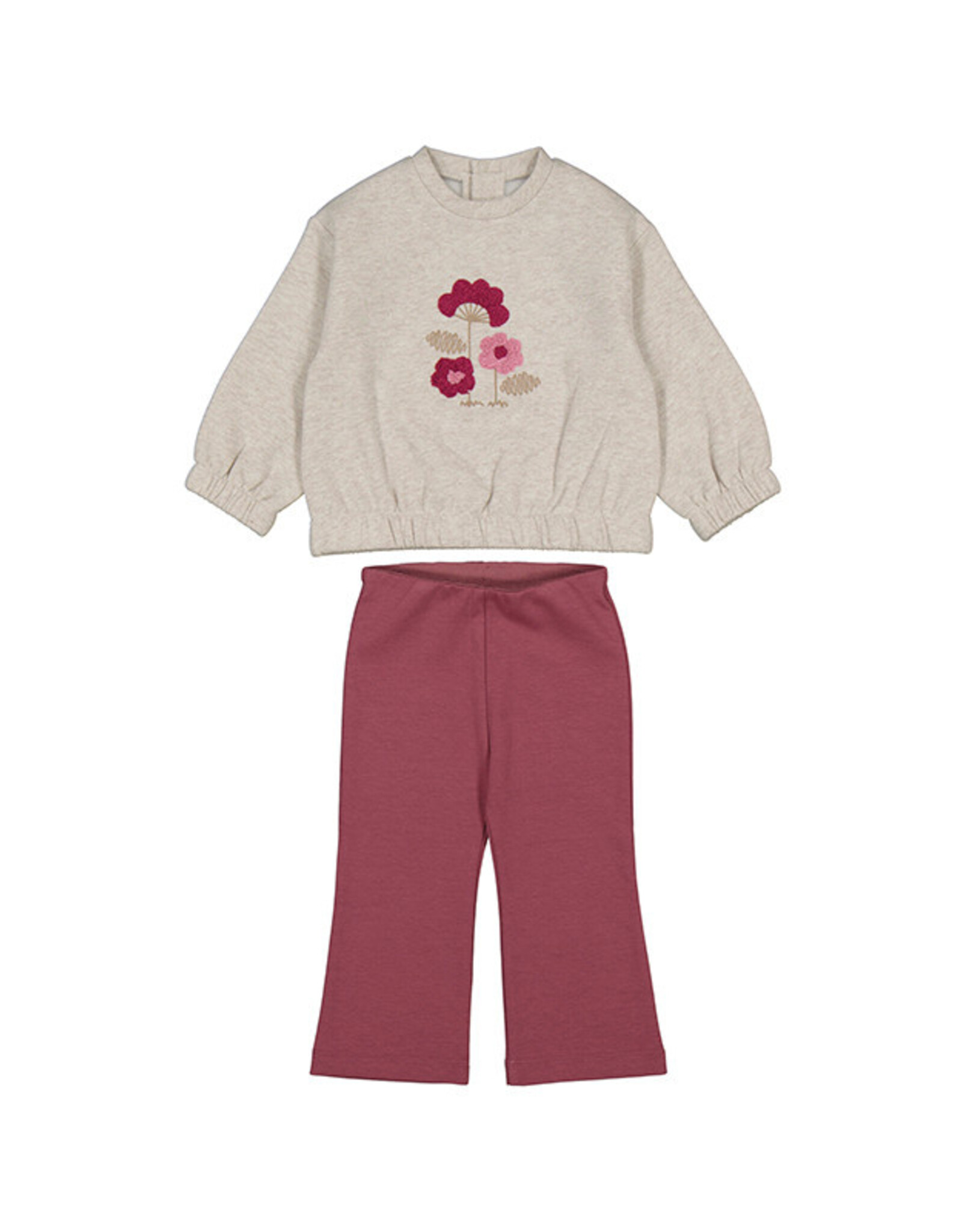 Flower Sweatshirt w/Legging Tod