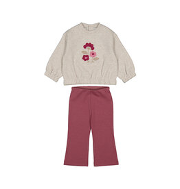 Flower Sweatshirt w/Legging Tod