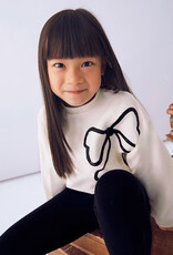 Bow Sweatshirt & Leggings Set