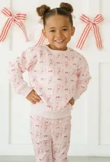 Candy Cane Flare Legging