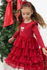 Christmas Pearl Tutu Dress