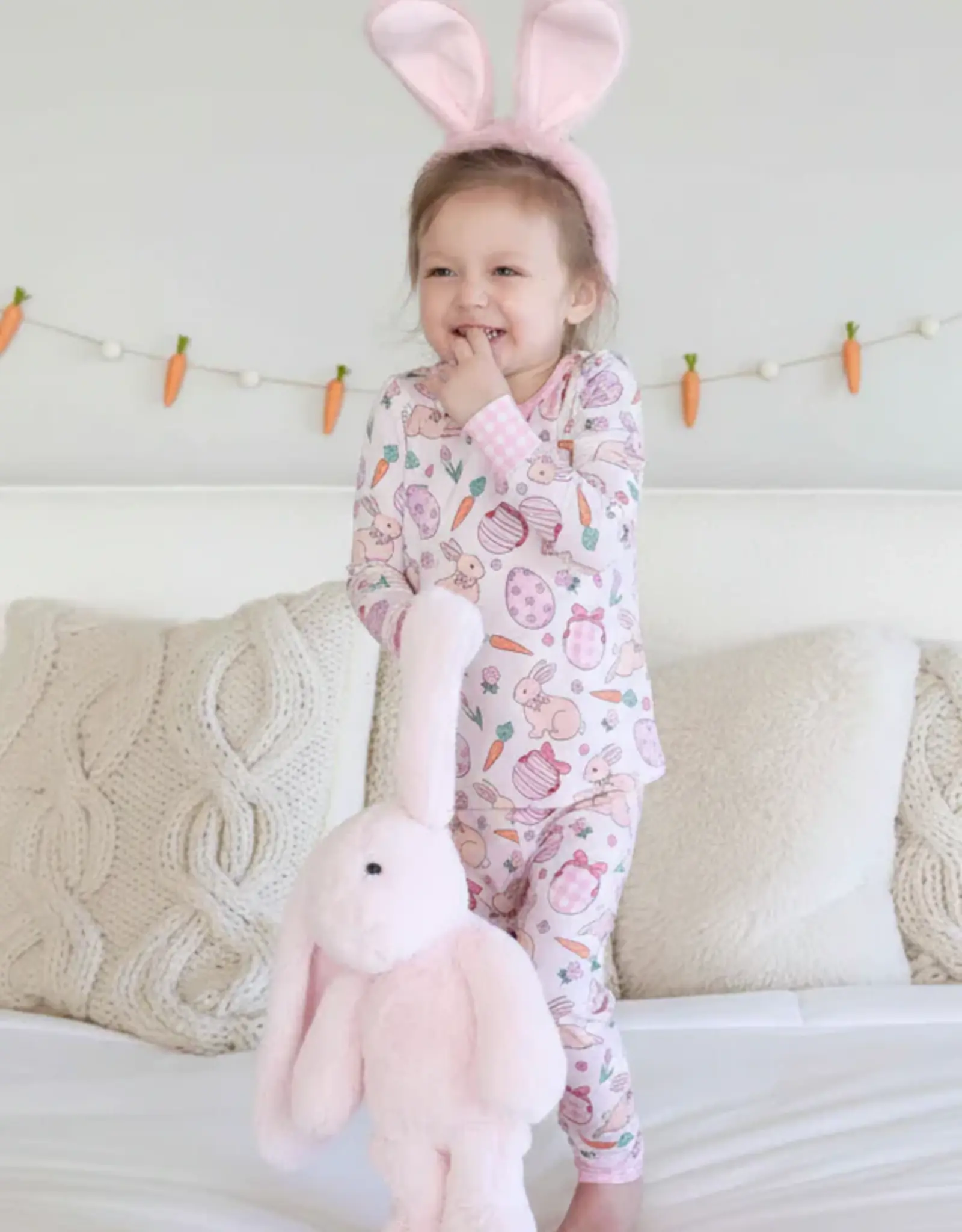 Caden Lane Hoppy Spring 2pc Pajama Pk