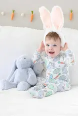 Caden Lane Hoppy Spring Blue Footie