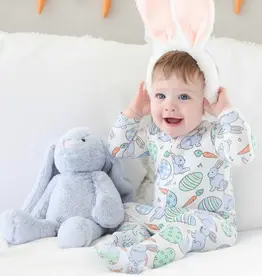 Caden Lane Hoppy Spring Blue Footie