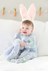 Caden Lane Hoppy Spring Blue Footie