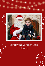 Santa Timeslot Sunday Nov. 15th Hour 1