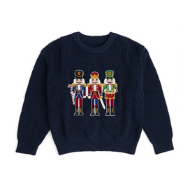 Nutcracker Patch Christmas Sweater