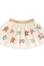 Gingerbread Sequin Tutu Skirt