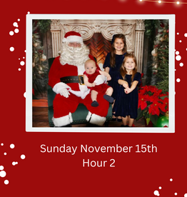 Santa Timeslot Sunday Nov. 15th Hour 2