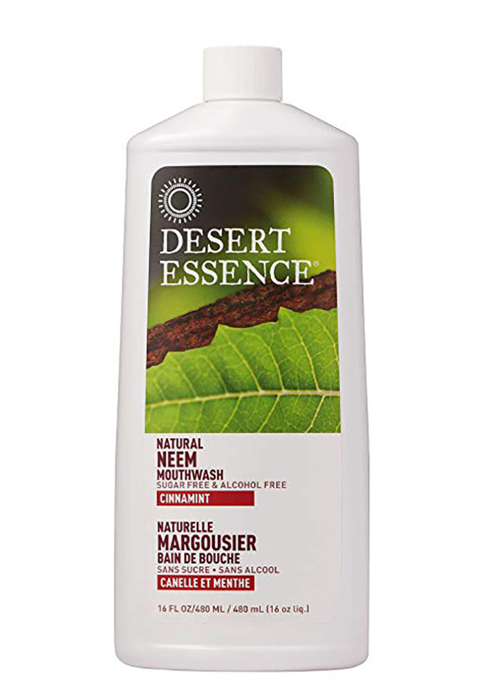 Desert Essence - Rince bouche - Margousier, Canelle et Menthe 473 ml
