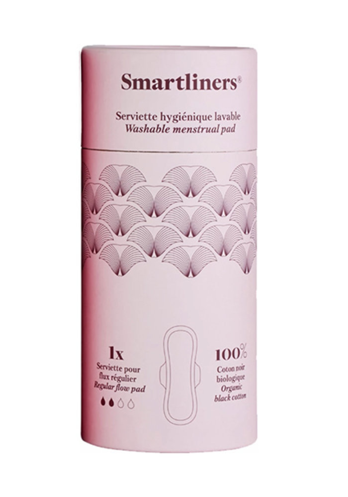 Smartliners - Serviette hygiénique lavable pour flux régulier 1 x
