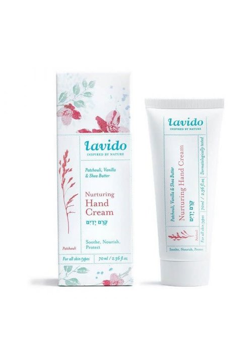 Lavido Lavido - Crème pour les mains nutritive - patchouli, vanille et beurre de karité 70 ml
