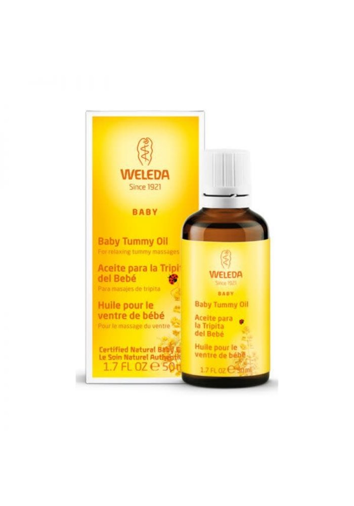 Weleda Huile Pour Le Ventre Du Bebe Calendula 50ml Norskin