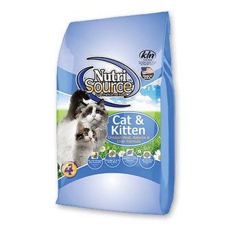 Nutrisource NutriSource Cat & Kitten Chicken Meal, Salmon & Liver Formula Dry Cat Food