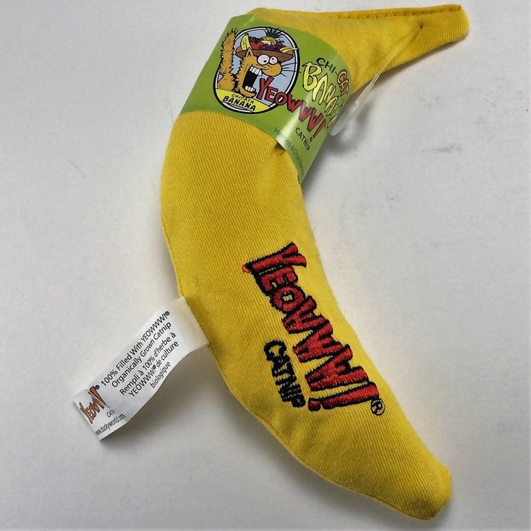 Yeowww Yeowww Catnip Yellow Banana