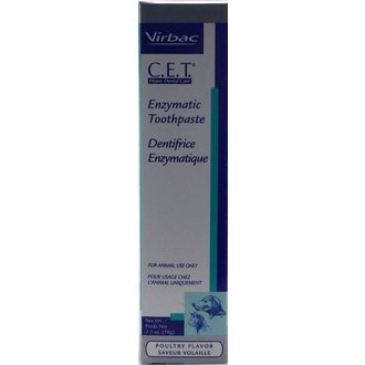 Virbac C.E.T. Virbac C.E.T. EnzymaticVirbac Dog & Cat Poultry Flavor Toothpaste, 70 gram