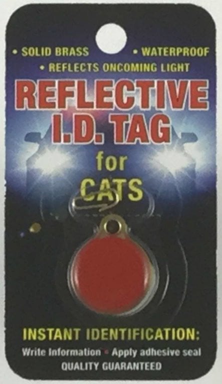 Coastal Pet Coastal Pet Products-Round Reflective I.D. Tag for Cats