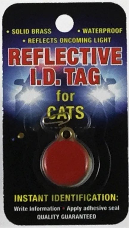 Coastal Pet Coastal Pet Products-Round Reflective I.D. Tag for Cats