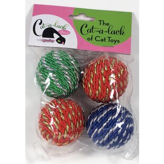 Cat-A-Lack Cat-A-Lack Shiny Metallic Rope ball
