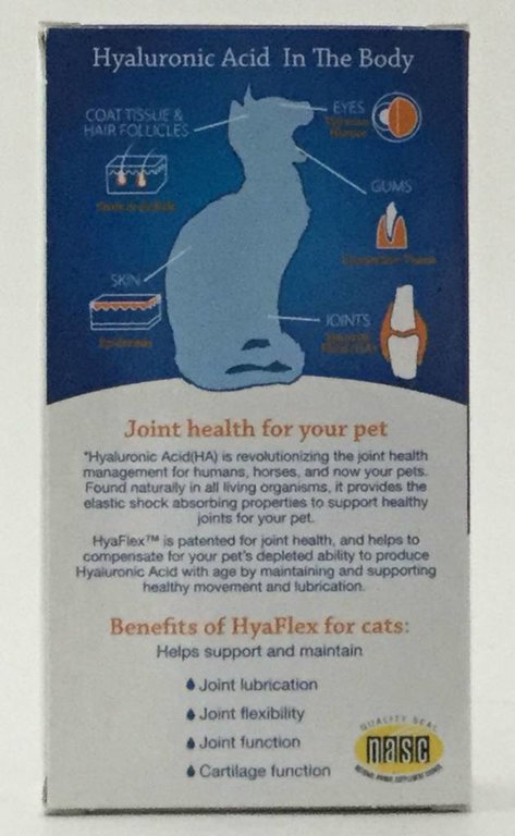 Hyalogic Hyaflex Oral Hyaluronic Acid for Cats 1 oz