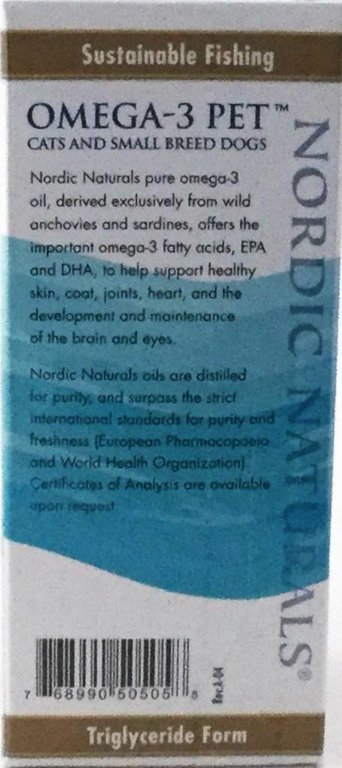 Nordic Naturals Nordic Naturals Omega-3 Oil Supplement 2 oz