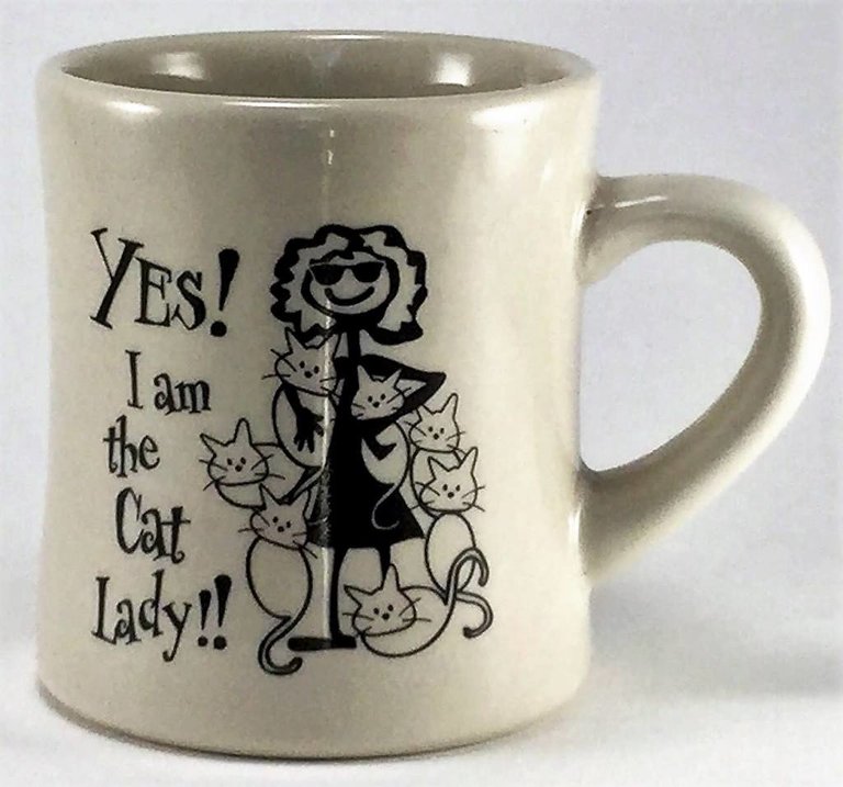 Yes, I'm the Cat Lady Mug