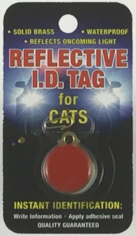 Coastal Pet Coastal Pet Products-Round Reflective I.D. Tag for Cats