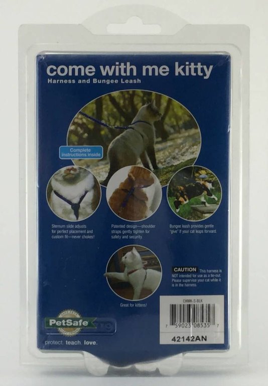 Pet Safe PetSafe Come With Me Kitty Harness & Bungee Cat Leash