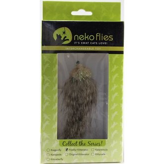 Neko Flies Neko Flies Foxifur Kittenator  Interchangeable Cat Toy