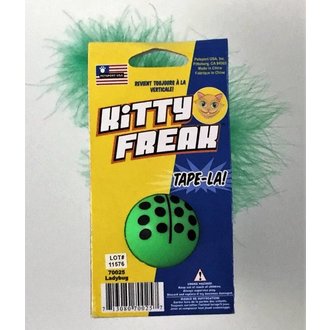 Petsport Petsport Kitty Freak Green Ladybug Cat Toy