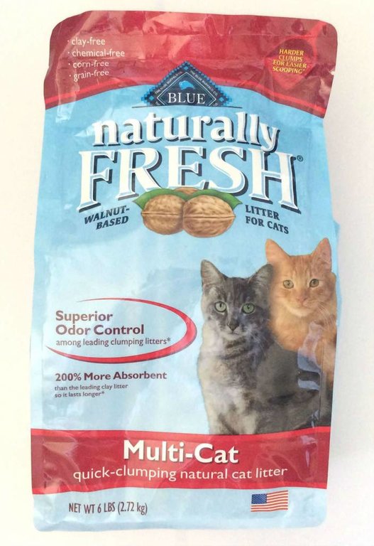 Blue Buffalo Blue Buffalo Naturally Fresh Walnut-Based Multi-Cat Quick-Clumping Cat Litter