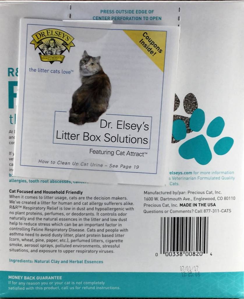 Dr. Elsey's Elsey's Cat Respiratory Cat Litter - Fur Sake