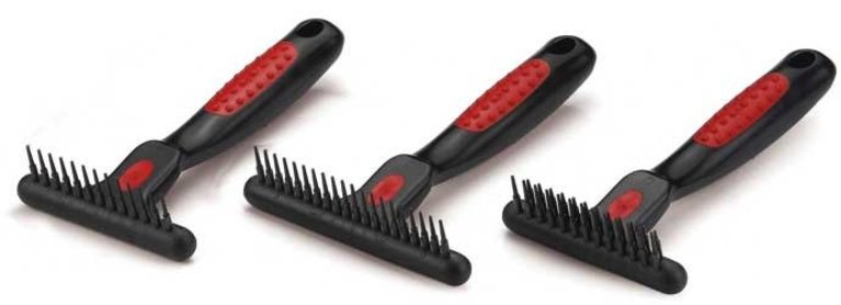 PawPrint T-Rake 13-Pin Grooming Deshedding