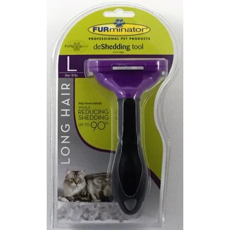 Furminator FURminator Long Hair deShedding Tool for Cats