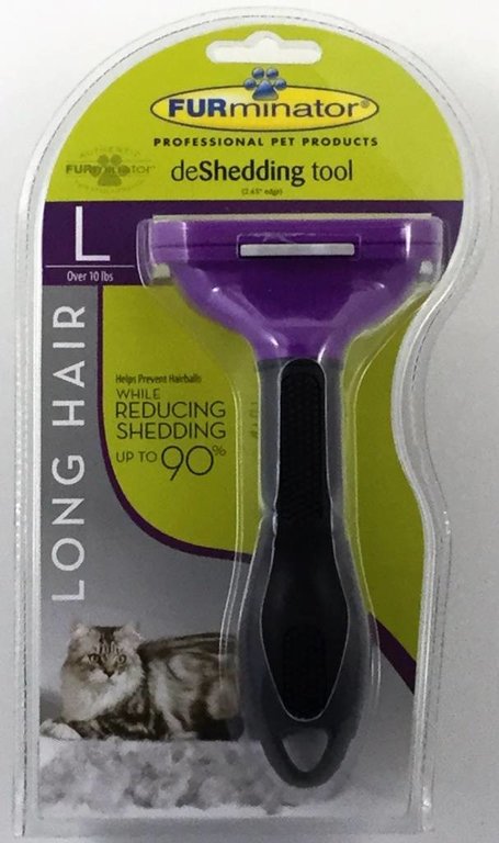 Furminator FURminator Long Hair deShedding Tool for Cats