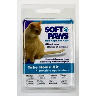 Soft Paws Soft Paws Nail Caps For Kitten Pstl Pink