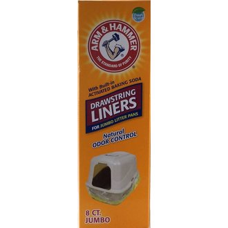 Arm & Hammer Arm & Hammer Stay Fresh Drawstring Pan Liners  12 count Large