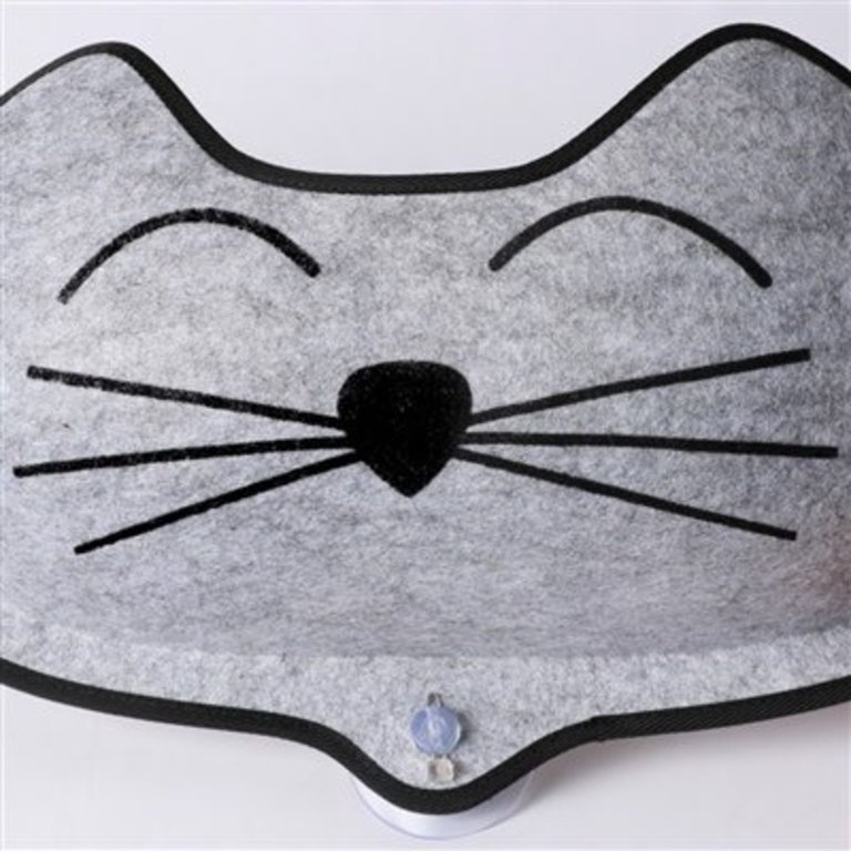 K&H Pet Products K&H Easy Mount Kittyface Window Bed, 27" x 11"