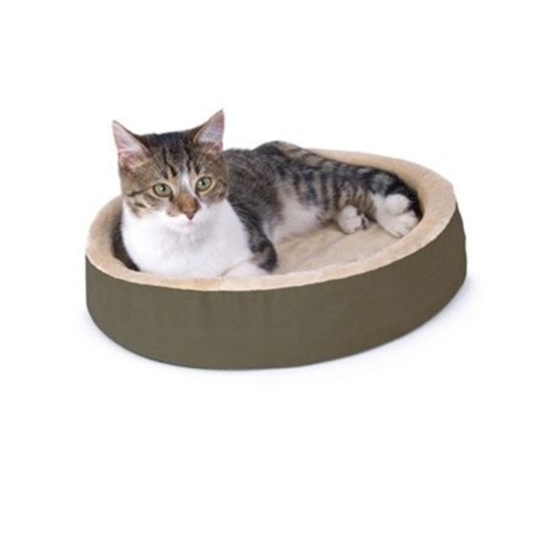 K&H Pet Products Thermo Kitty Cuddle Up Bed